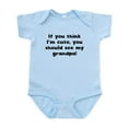 thumbnail image 1 of CafePress - You Should See My Grandpa Body Suit - Baby Light Bodysuit, Size Newborn - 24 Months, 1 of 4