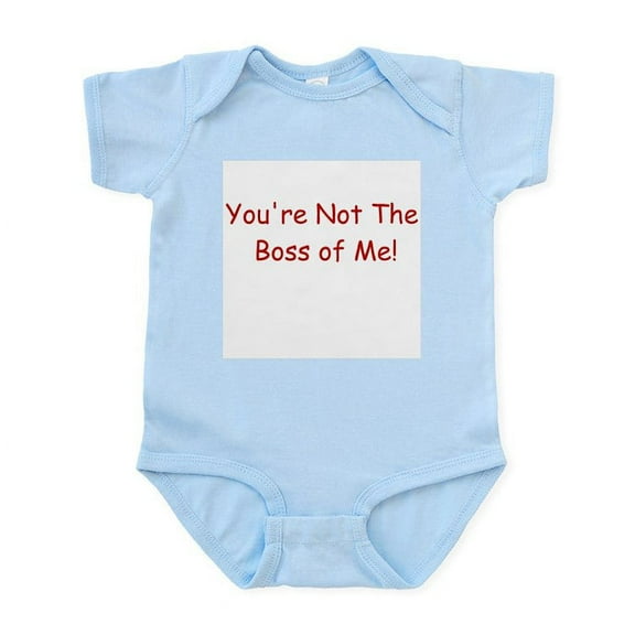 CafePress - You're Not The Boss Of Me Infant Bodysuit - Baby Light Bodysuit, Size Newborn - 24 Months