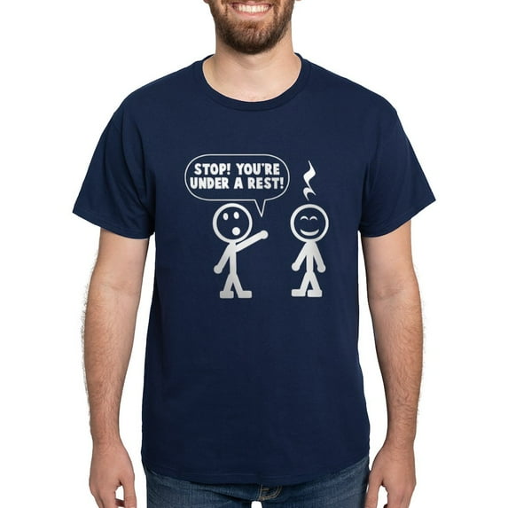 CafePress - You're Under A Rest Dark T Shirt - Men's Classic Graphic Cotton T-Shirt