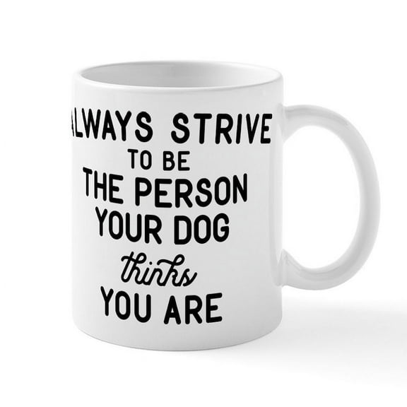 CafePress - Your Dog Mug - 11 oz Ceramic Mug - Novelty Coffee Tea Cup