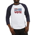 thumbnail image 1 of CafePress - Your Voice Matters Baseball Tee - Cotton Baseball Jersey, 3/4 Raglan Sleeve Shirt, 1 of 4