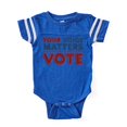 thumbnail image 1 of CafePress - Your Voice Matters - Cute Infant Baby Football Bodysuit, 1 of 3