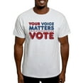 thumbnail image 1 of CafePress - Your Voice Matters Light T Shirt - Men's Classic Graphic T-Shirt, 1 of 4