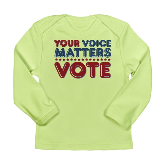 CafePress - Your Voice Matters Long Sleeve Infant T Shirt - Long Sleeve Infant T-Shirt