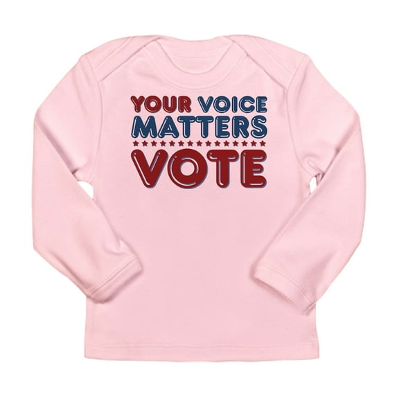 CafePress - Your Voice Matters Long Sleeve Infant T Shirt - Long Sleeve Infant T-Shirt