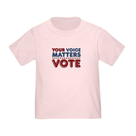 CafePress - Your Voice Matters Toddler T Shirt - Cute Toddler T-Shirt, 100% Cotton