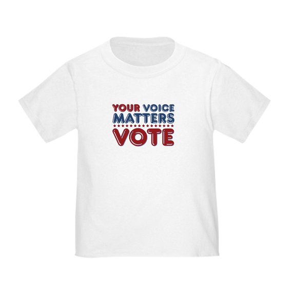 CafePress - Your Voice Matters Toddler T Shirt - Cute Toddler T-Shirt, 100% Cotton