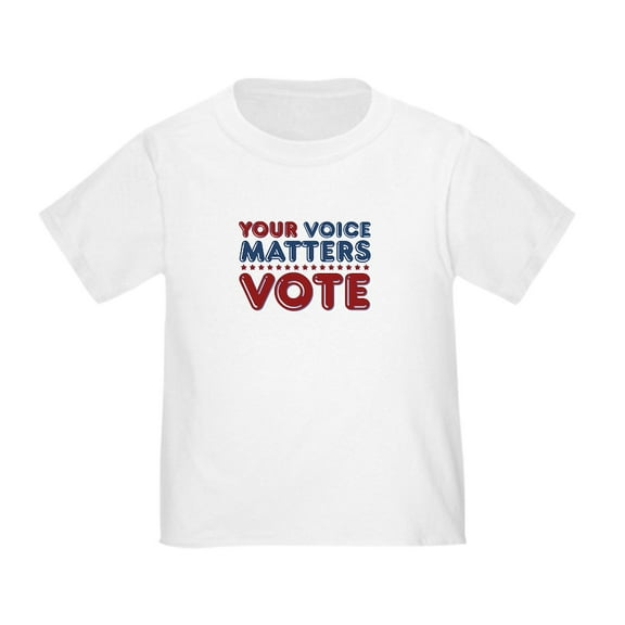 CafePress - Your Voice Matters Toddler T Shirt - Cute Toddler T-Shirt, 100% Cotton
