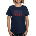 thumbnail image 1 of CafePress - Your Voice Matters Women's Classic T Shirt - Women's Traditional Fit Dark T-Shirt, 1 of 4