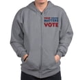 thumbnail image 1 of CafePress - Your Voice Matters Zip Hoodie - Zip Hoodie, Classic Hooded Sweatshirt with Metal Zipper, 1 of 4