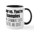 thumbnail image 1 of CafePress - Your Youre Grammar - 11 oz Ceramic Mug - Novelty Coffee Tea Cup, 1 of 4