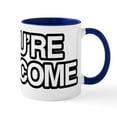 thumbnail image 1 of CafePress - Youre Welcome T Shirt 10X10 Mug - 11 oz Ceramic Mug - Novelty Coffee Tea Cup, 1 of 4