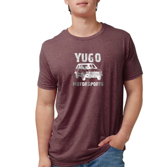 CafePress - Yugo Men's Deluxe T Shirt - Mens Tri-blend T-Shirt