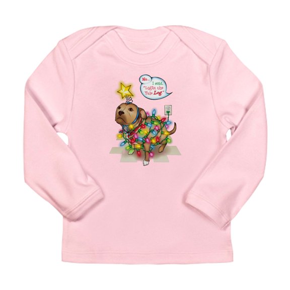 CafePress - Yule Dog Long Sleeve Infant T Shirt - Long Sleeve Infant T-Shirt