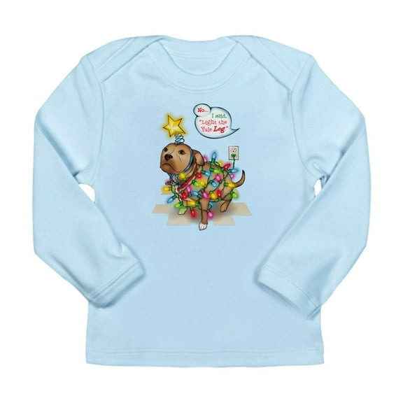 CafePress - Yule Dog Long Sleeve Infant T Shirt - Long Sleeve Infant T-Shirt