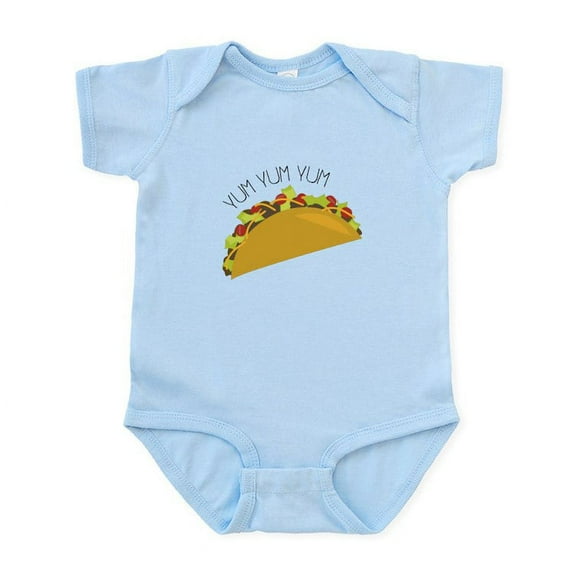 CafePress - Yum Yum Body Suit - Baby Light Bodysuit, Size Newborn - 24 Months