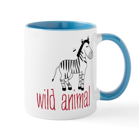 CafePress - Z Is For Zebra Mug - 11 oz Ceramic Mug - Novelty Coffee Tea Cup