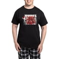 thumbnail image 1 of CafePress - ZOMBIES: ONE BITE AND YOUR DEAD AIM FOR THE HEAD M - Men's Dark Loose Fit Cotton Pajama Set, 1 of 7