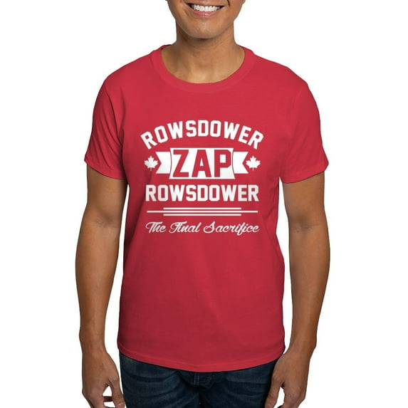 CafePress - Zap Rowsdower Contender Logo T Shirt - Men's Classic Graphic Cotton T-Shirt