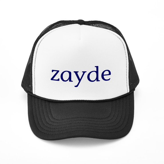 CafePress - Zayde - Adjustable Unisex Printed Trucker Hat with Mesh Back