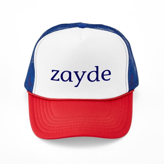 CafePress - Zayde - Adjustable Unisex Printed Trucker Hat with Mesh Back