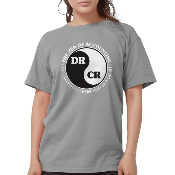 CafePress - Zenaccounting_Trans T Shirt - Womens Comfort Colors® Shirt