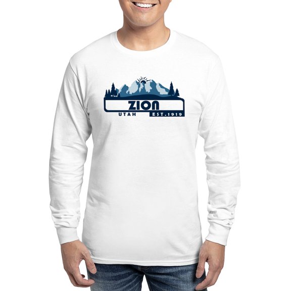 CafePress - Zion Utah Long Sleeve T Shirt - Unisex Cotton Long Sleeve T-Shirt