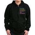 thumbnail image 1 of CafePress - Zip Hoodie (Dark) - Zip Hoodie, Classic Hooded Sweatshirt with Metal Zipper, 1 of 4