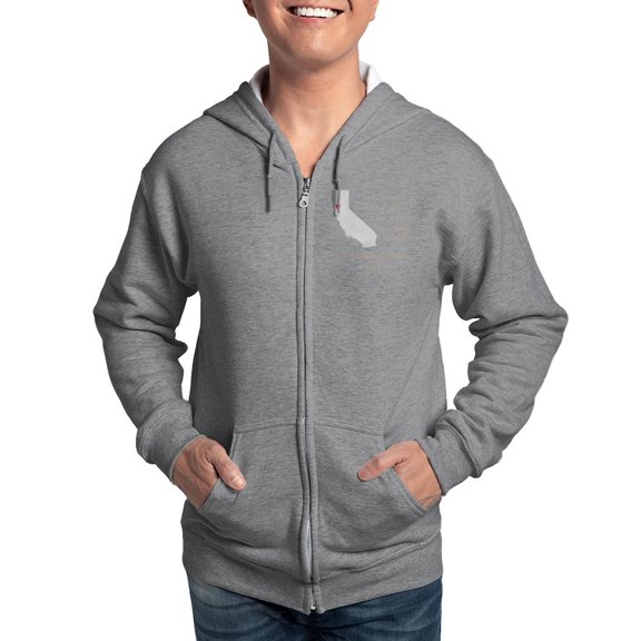 CafePress - Zip Hoodie - Zip Hoodie, Classic Hooded Sweatshirt with Metal Zipper