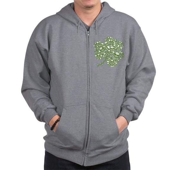 CafePress - Zip Hoodie - Zip Hoodie, Classic Hooded Sweatshirt with Metal Zipper