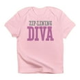 thumbnail image 1 of CafePress - Zip Lining DIVA Infant T Shirt - Infant T-Shirt, 1 of 4