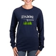thumbnail image 1 of CafePress - Ziplines Darks Long Sleeve T Shirt - Women's Long Sleeve Graphic Tee Casual Fit, 1 of 4