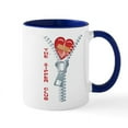 thumbnail image 1 of CafePress - Zipper Club Mug - 11 oz Ceramic Mug - Novelty Coffee Tea Cup, 1 of 4