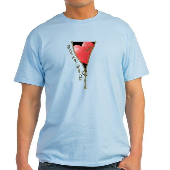CafePress - Zipper Design 2 Light T Shirt - Light T-Shirt - CP