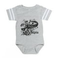 thumbnail image 1 of CafePress - Zodiac Distressed Scorpio_Wh Baby Football Bodysui - Cute Infant Baby Football Bodysuit, 1 of 3