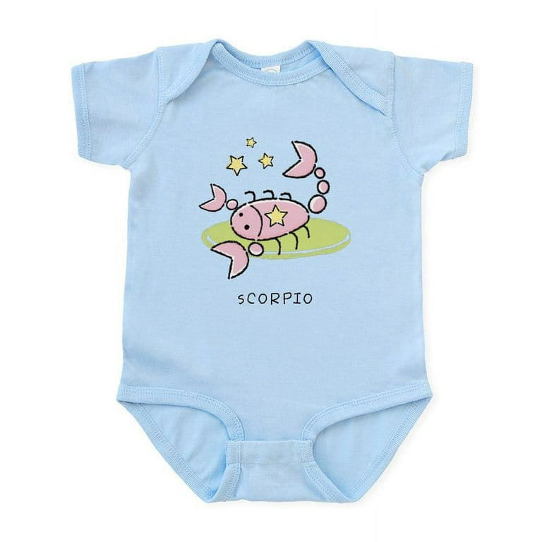CafePress - Zodiac Scorpio Infant Bodysuit - Baby Light Bodysuit, Size  Newborn - 24 Months