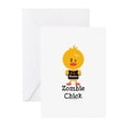 thumbnail image 1 of CafePress - Zombie Chick - Greeting Cards (Pk of 10) Glossy, 1 of 3