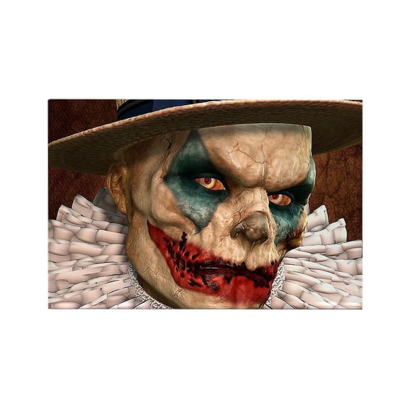 CafePress - Zombie Clown Magnets - Rectangle Magnet, 2"x3" Refrigerator Magnet