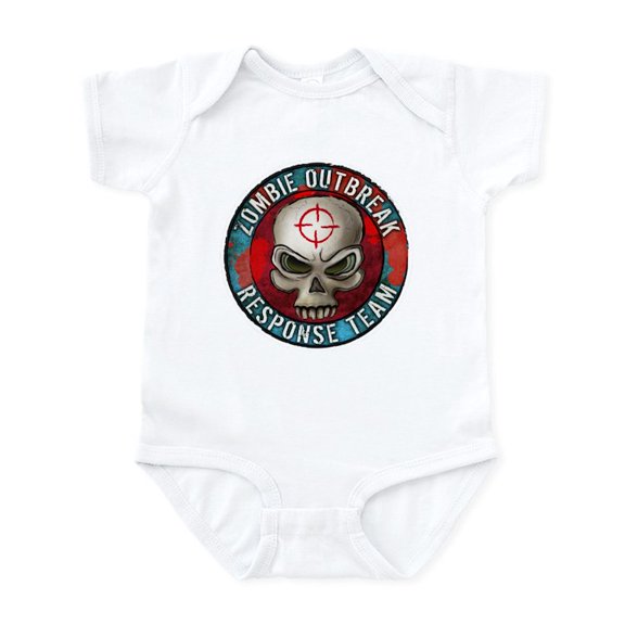 CafePress - Zombie Outbreak Response Team Infant Bodysuit - Baby Light Bodysuit, Size Newborn - 24 Months