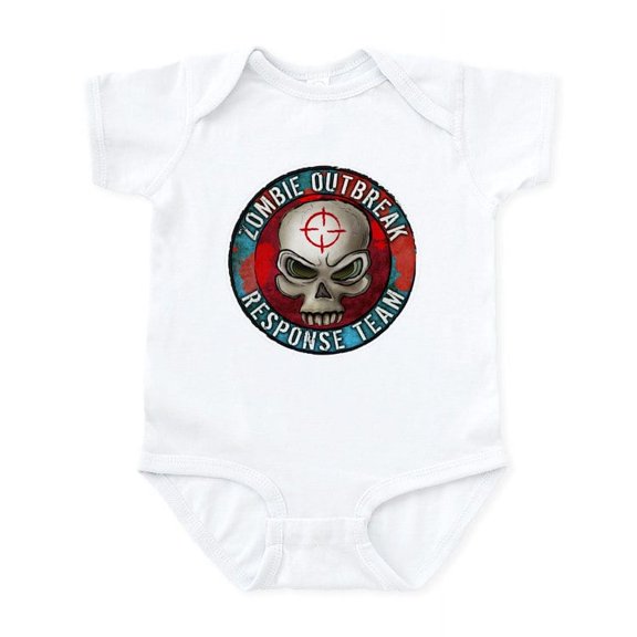 CafePress - Zombie Outbreak Response Team Infant Bodysuit - Baby Light Bodysuit, Size Newborn - 24 Months