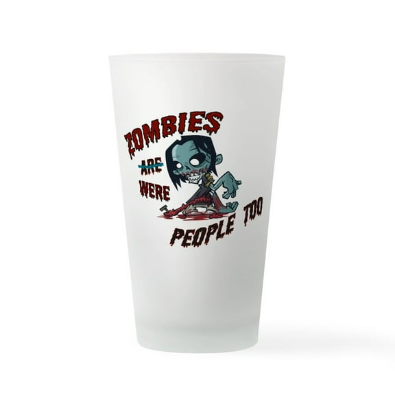 CafePress - Zombie - Pint Glass, Drinking Glass, 16 oz. CafePress
