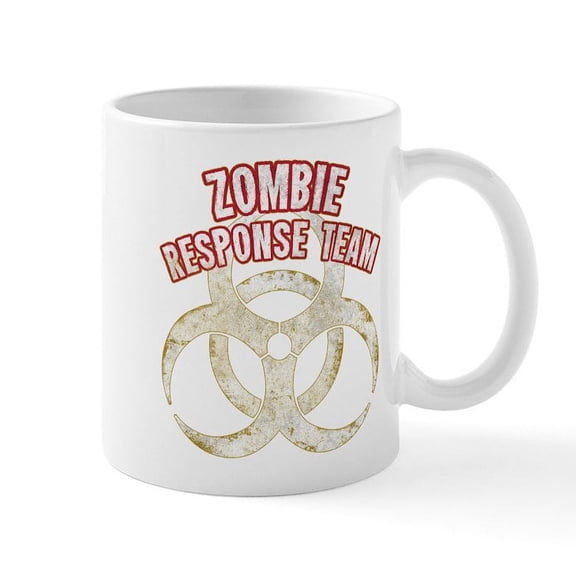 CafePress - Zombie Response Team - 11 oz Ceramic Mug - Novelty Coffee Tea Cup