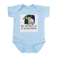 thumbnail image 1 of CafePress - Zookeeper Infant Bodysuit - Baby Light Bodysuit, Size Newborn - 24 Months, 1 of 4