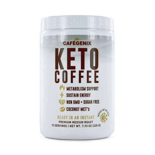 Cafegenix Instant Coffee - Keto-Friendly for Breakroom Kitchens