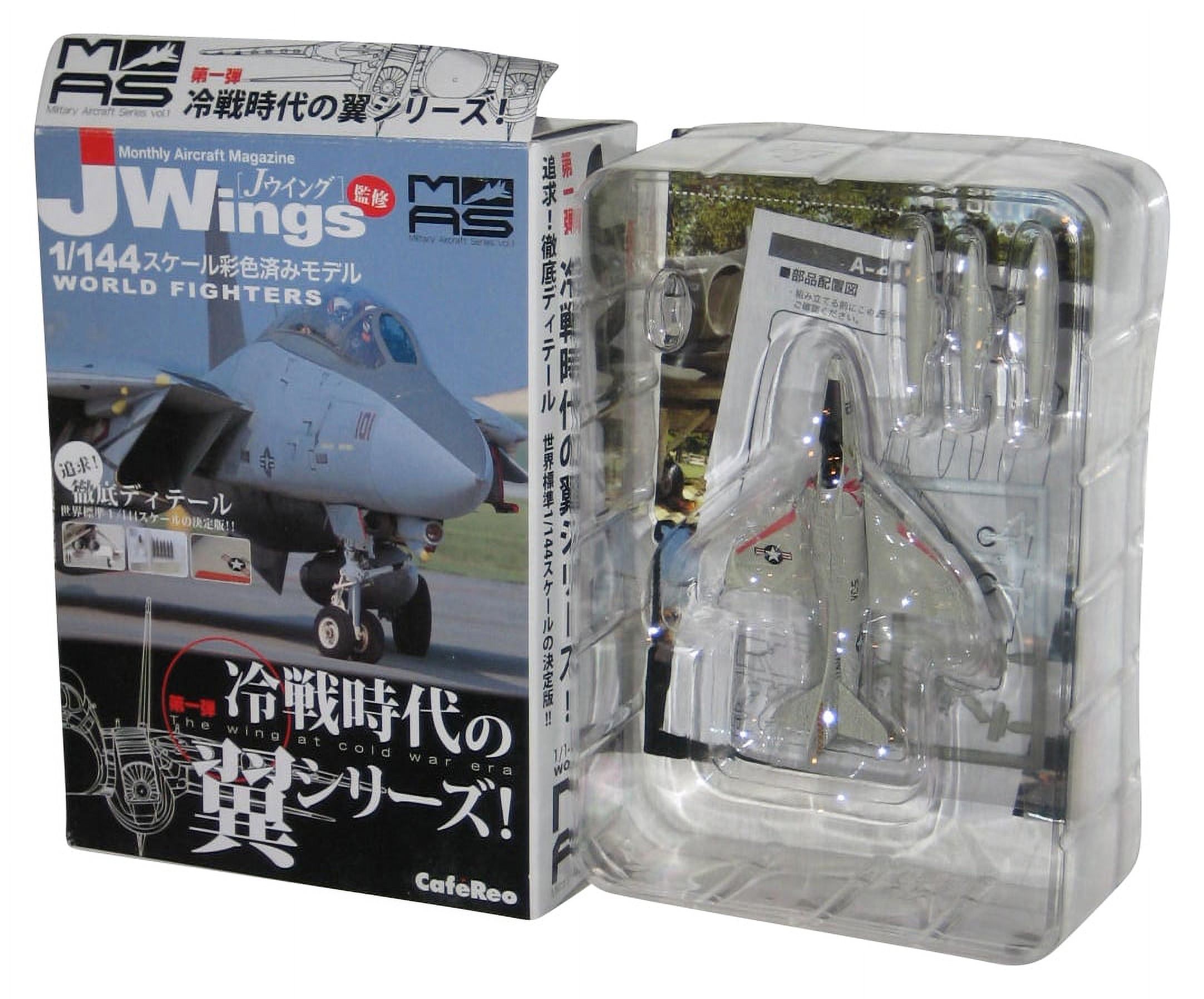 Cafereo J-Wings Wing At Cold War Era World Fighters Military Aircraft Series 1/144 A-4 Skyhawk Toy Plane - image 1 of 2
