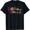 thumbnail image 1 of Cafeteria Crew School Lunch Lady Worker Squad with heart T-Shirt, 1 of 4