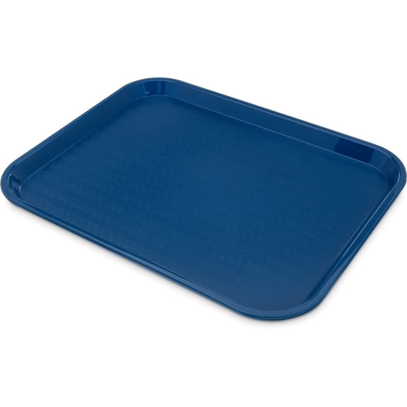Cafeteria Tray, Fast Food Tray for Restaurant or Commercial Use, 14" x 18", 1 Count, Blue