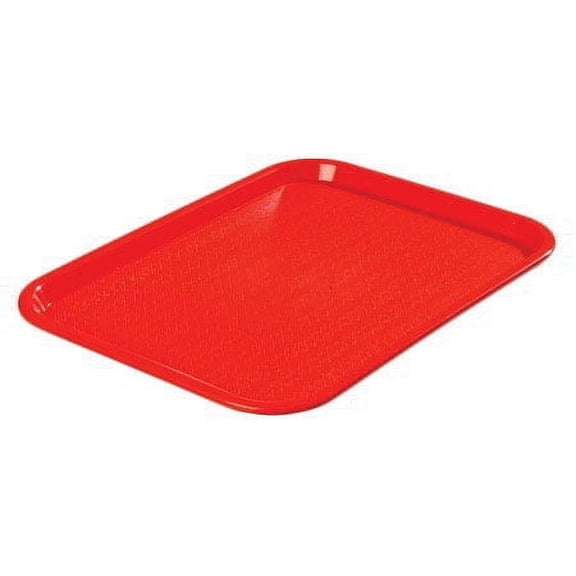 Cafeteria Tray- Red- 14-in x 18-in
