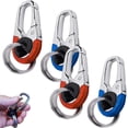 thumbnail image 1 of Cafeteriap Keychains, Creative Stainless Steel Keychain, Muda Keychain, Duty Double Layer Anti-Loss Car Keychain, 1 of 8