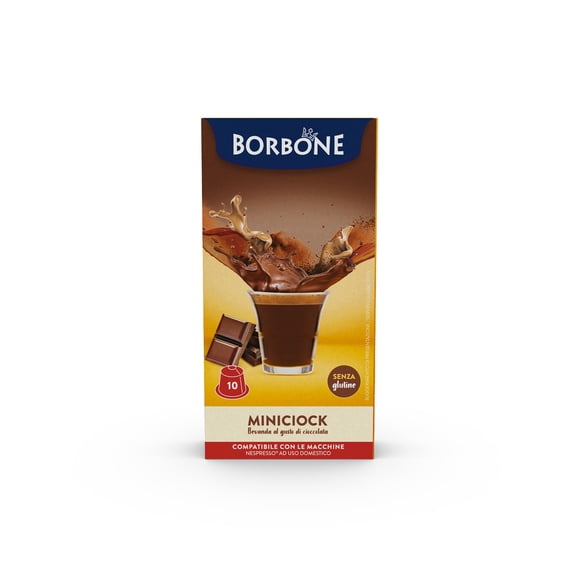 Caffè Borbone Chocolate Flavored Drink, Nespresso®* Compatible Capsules